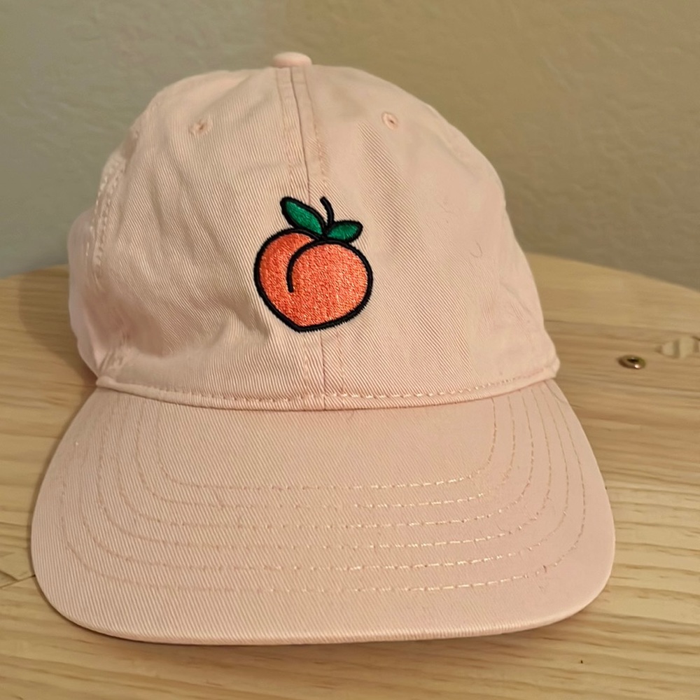Pink Peach baseball hat